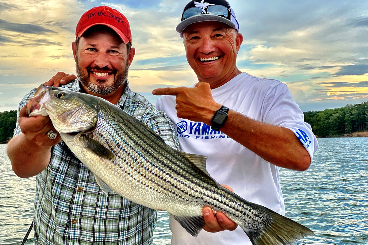 Catch Late-Summer Inland Stripers Right Now