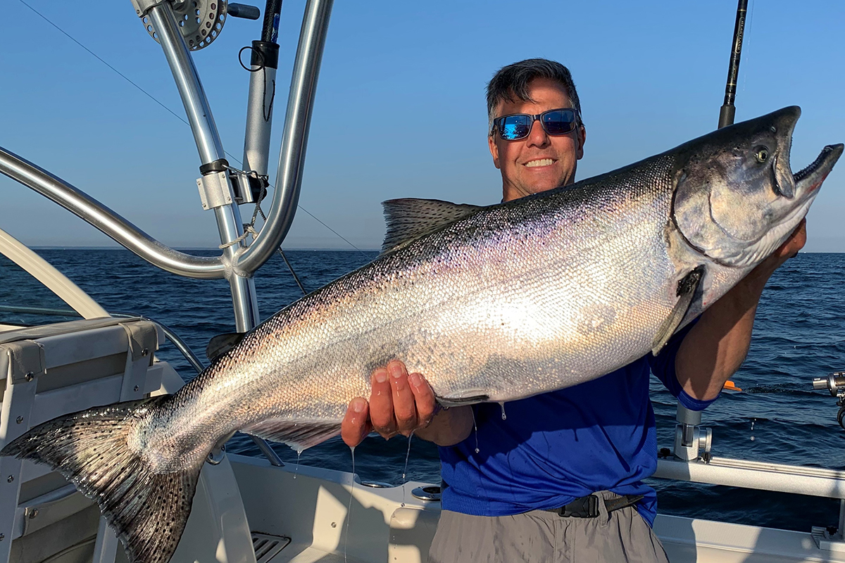 Find The Cold Water For Red-Hot King Salmon Action - In-Fisherman