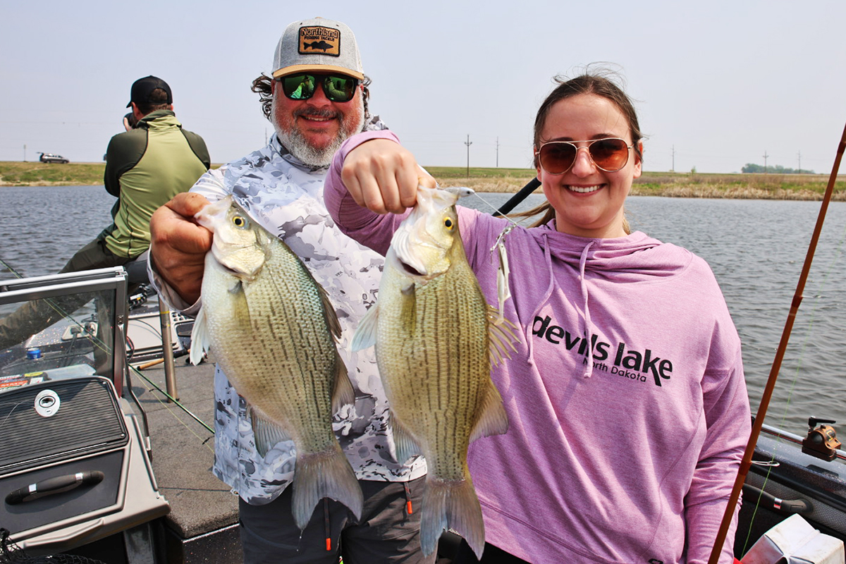 Devils Lake Fishing, Stringers