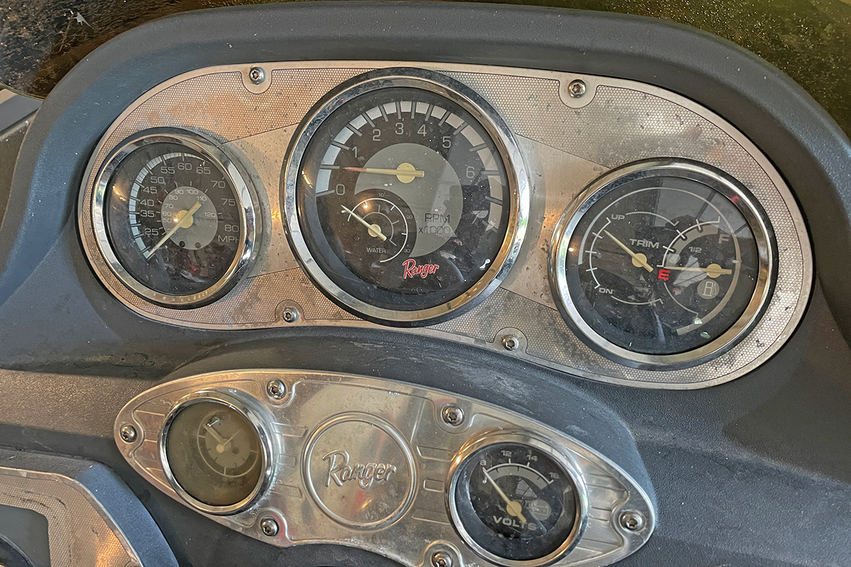 Original dash gauges
