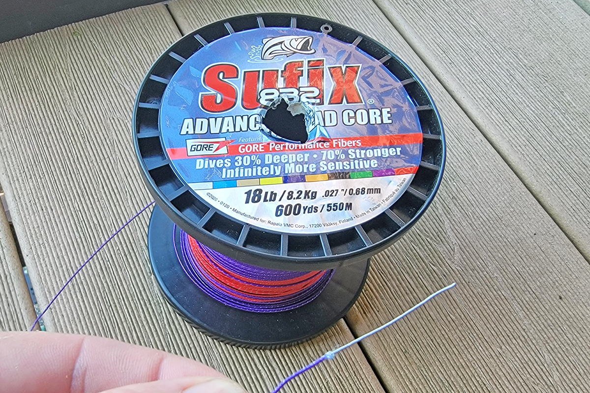 Sufix Performance Lead Core - Metered - 18 lb. 600 yds.