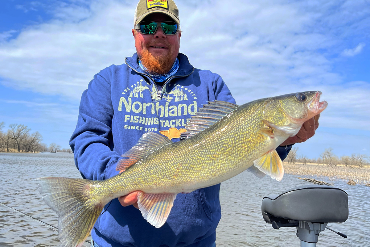 Pro-Staff Steve Mattson and a - Northland Fishing Tackle