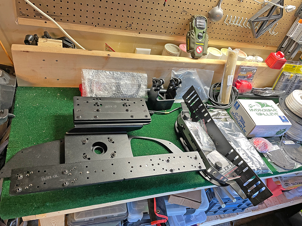 Bass boat update, table of gear 1