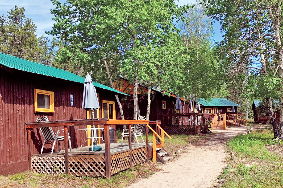 Laurie River lodge cabins