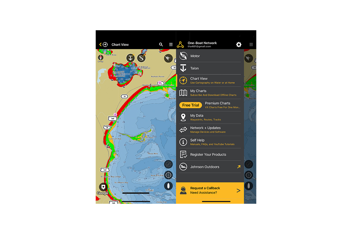One-Boat Network app