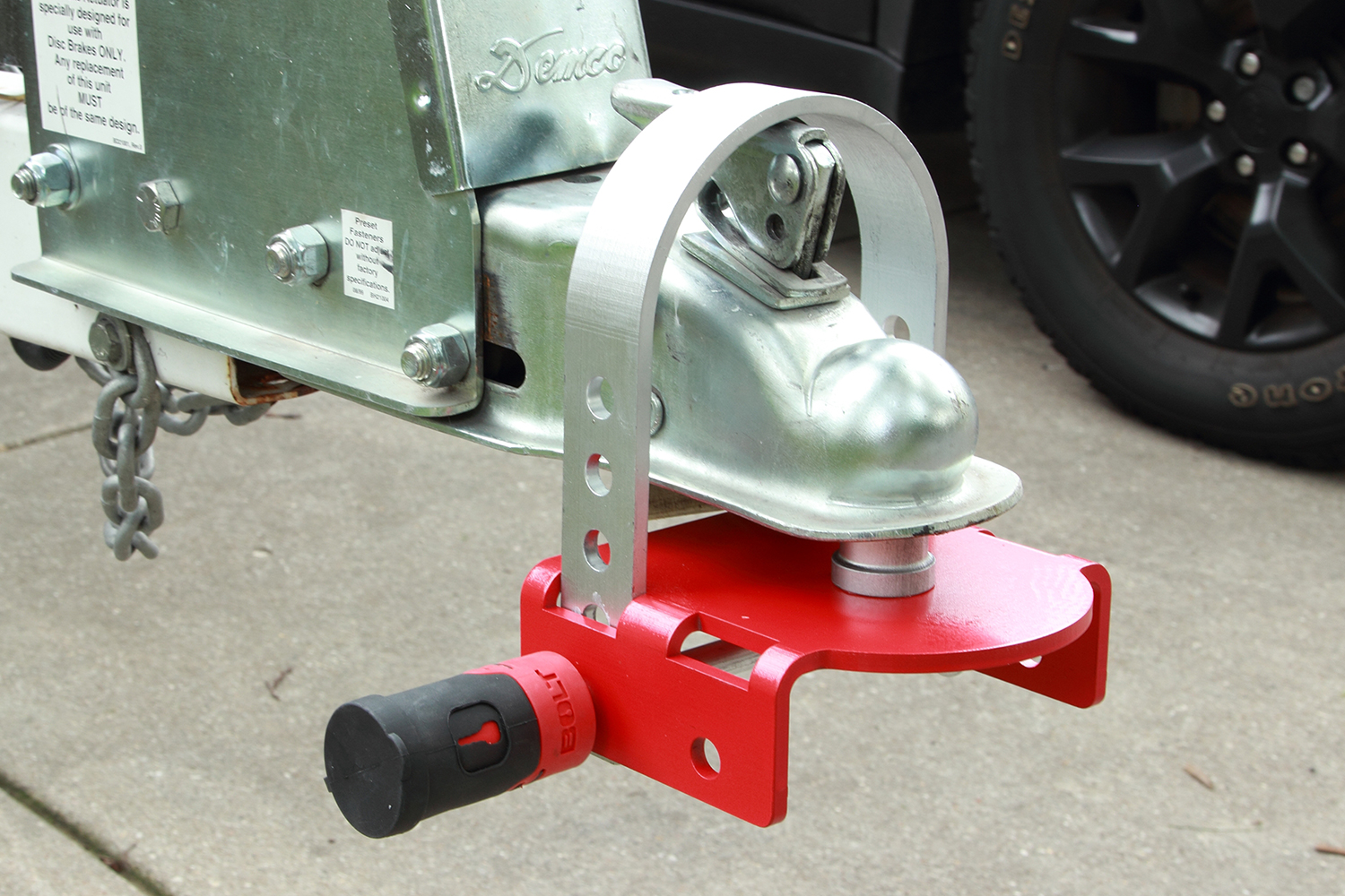 Fishing Gear: BOLT Off-Vehicle Coupler Lock 