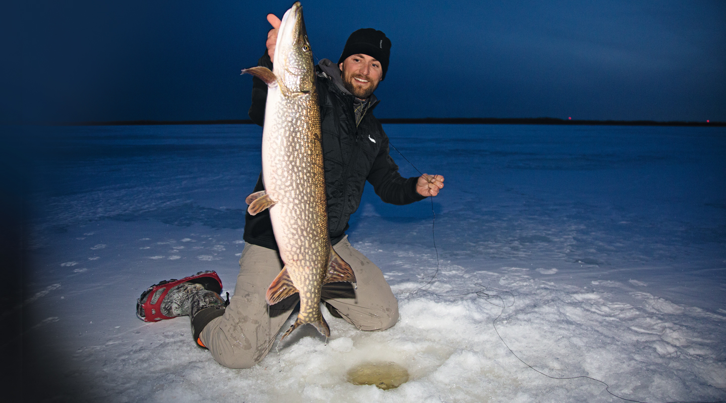 Finding Big WI Pike Through the Ice - February Magazine