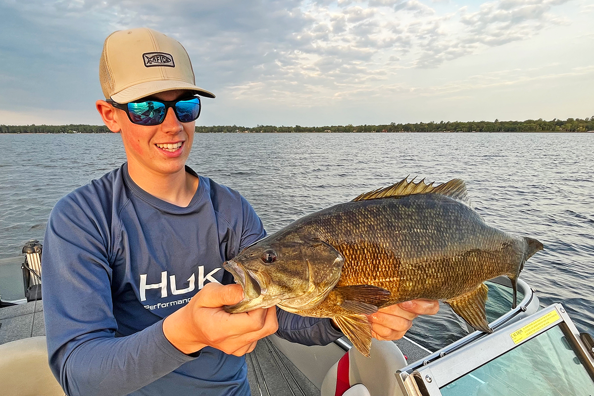 How To Catch Smallmouth Bass During The Dog Days