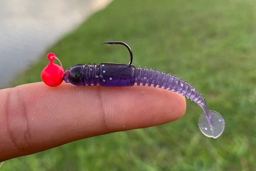 Watch TINY Swimbait Fishing Challenge (Micro Lure) Video on