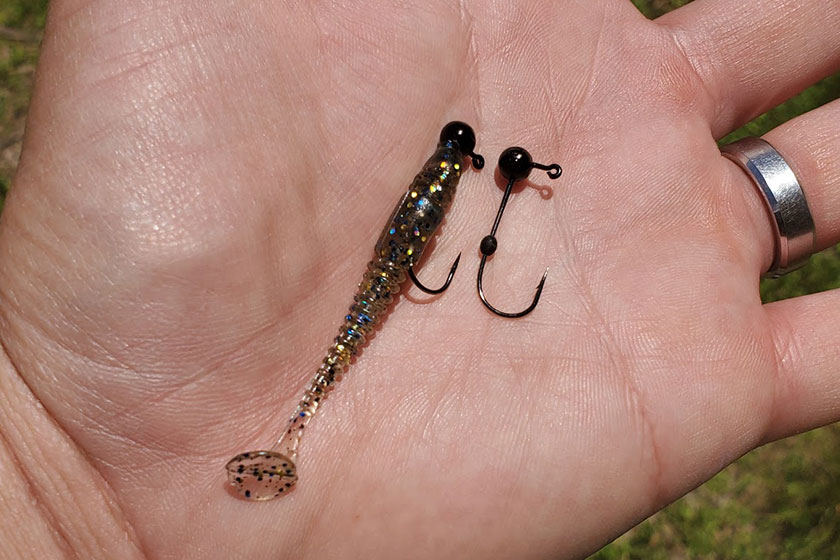 Watch TINY Swimbait Fishing Challenge (Micro Lure) Video on