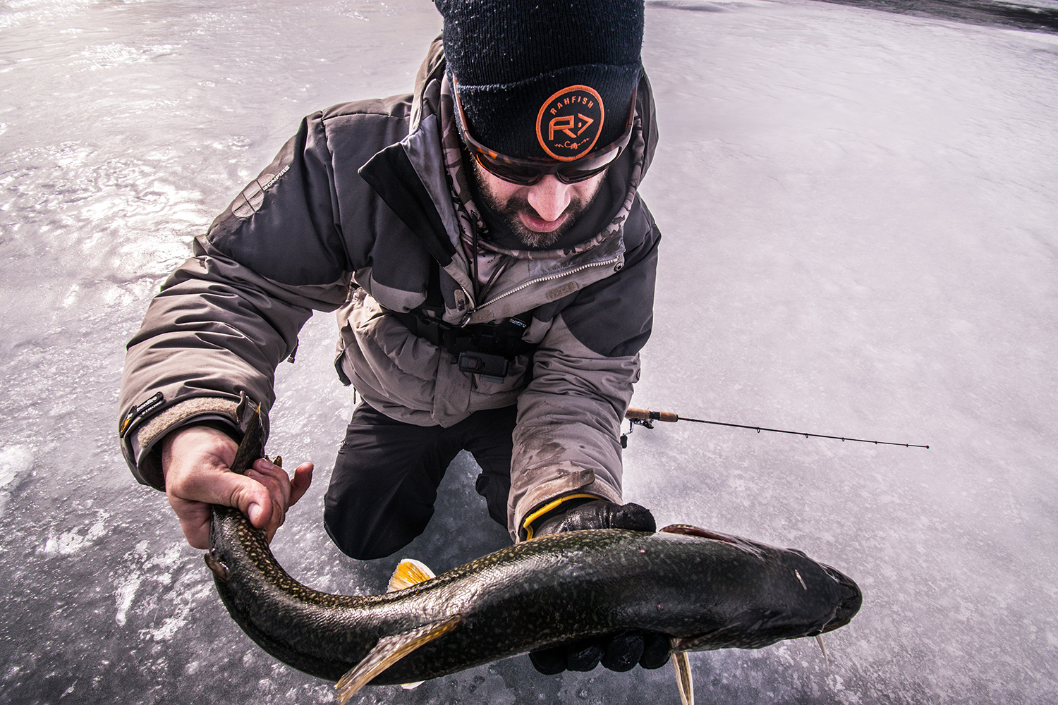 Ice Fishing For Trout