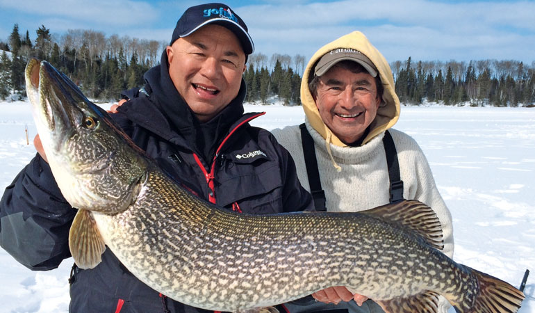 Super Spots for Winter Pike