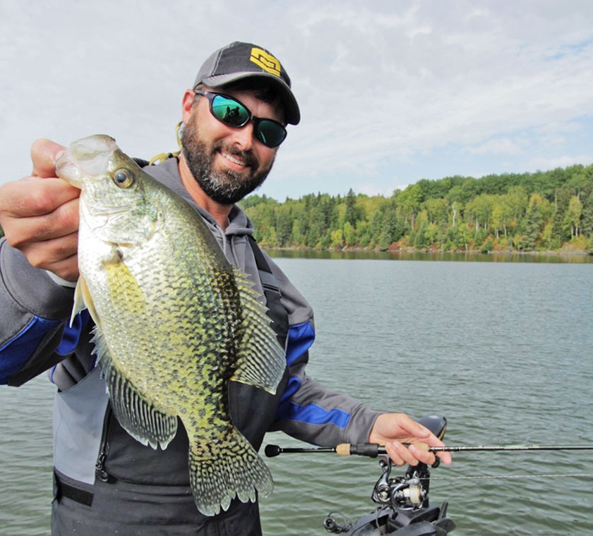 Fishing for Crappie and Panfish in Midwest (Presentation and Line