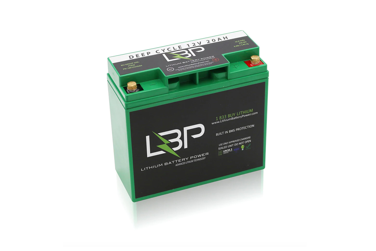 Fishing Gear: Lithium Battery Power 12v 20AH Lithium Battery