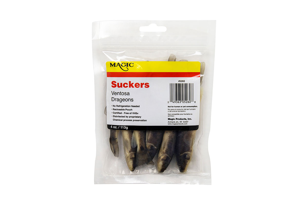 Fishing Gear: Magic Products Preserved Suckers