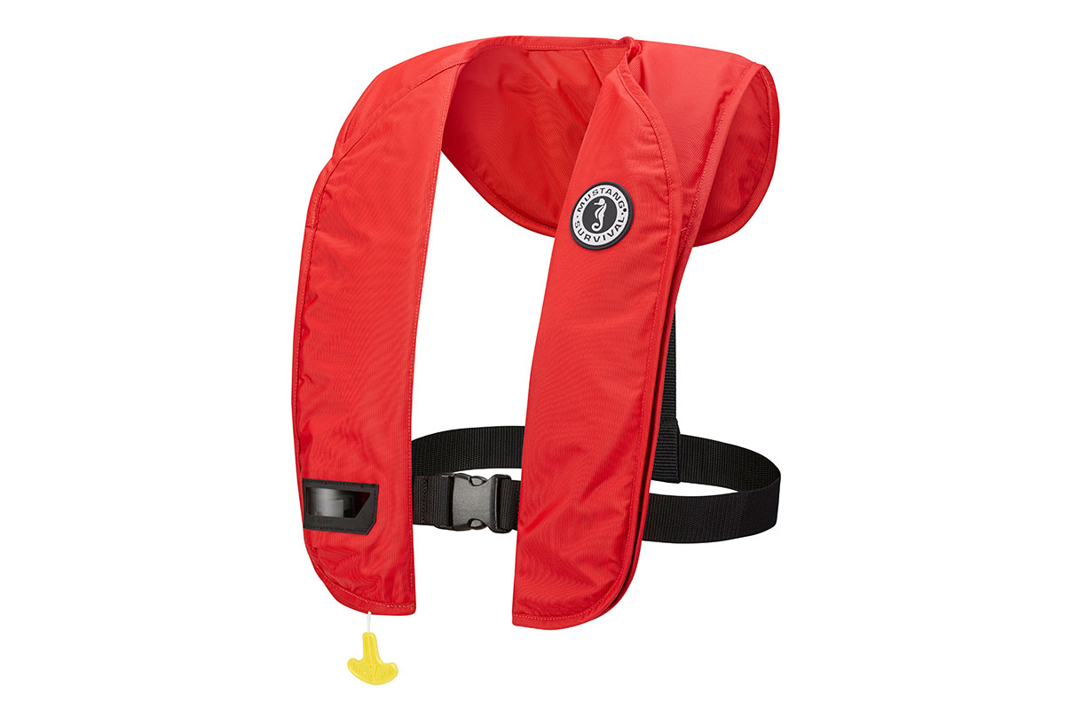 Fishing Gear: Mustang Survival MIT 100 Manual Inflatable PFD