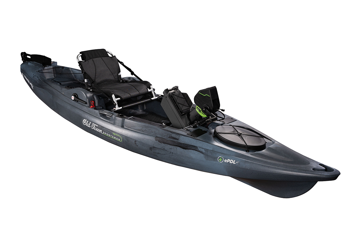 Old Town Launches New Sportsman BigWater ePDL+ 132 Pedal Ass - In-Fisherman