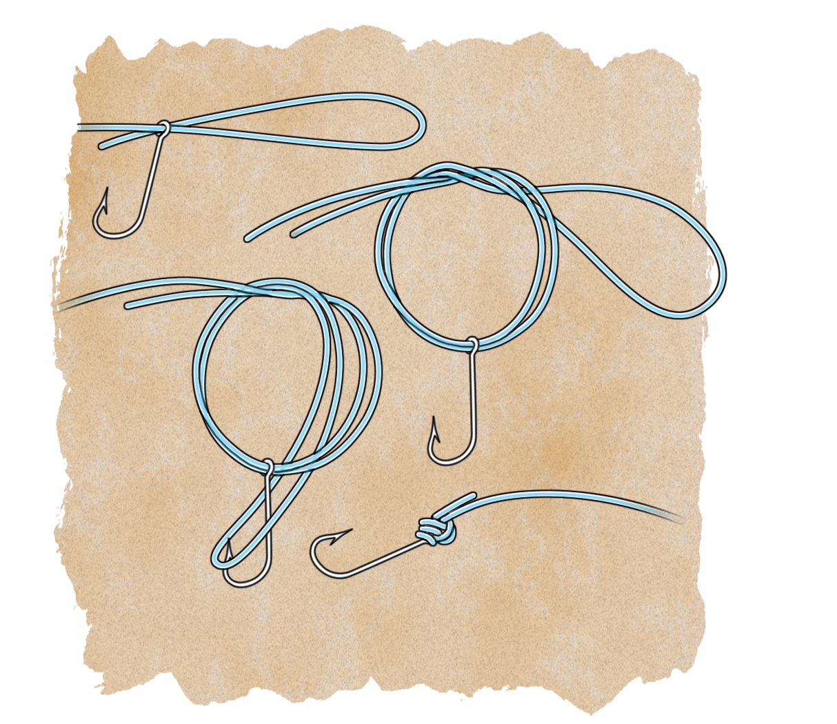 Easy & Effective Knots for Multiple Wires - In-Fisherman