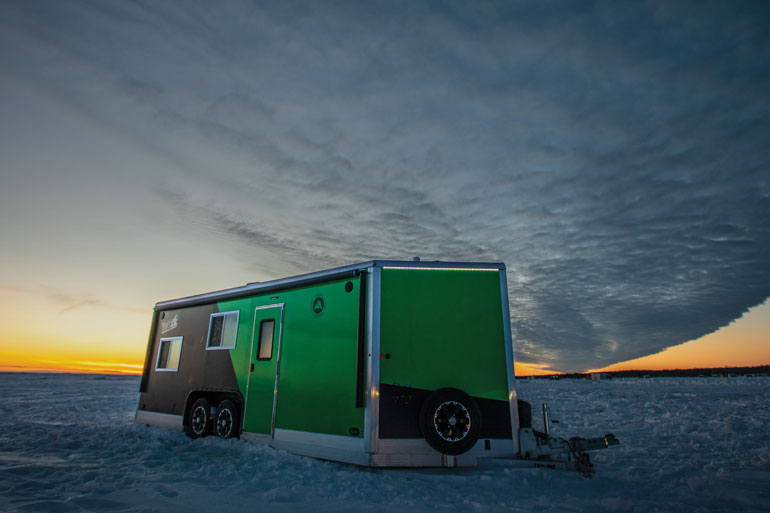 Portable Shelters in Ice Country