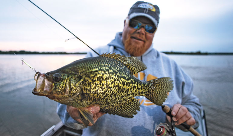 Power-Searching Big Panfish: Fall to First Ice