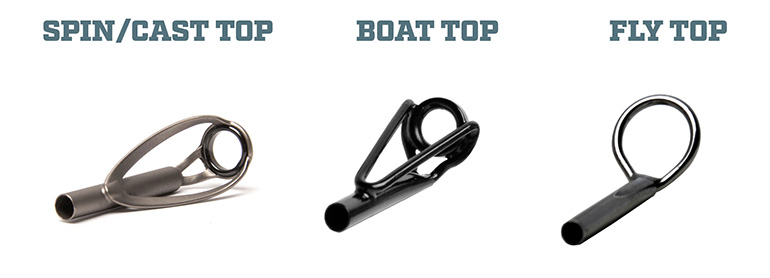 8X 8 Size Fishing Rod Guide Tip Top Ring Circle Pole Repair Kit Set Fishing  JX 
