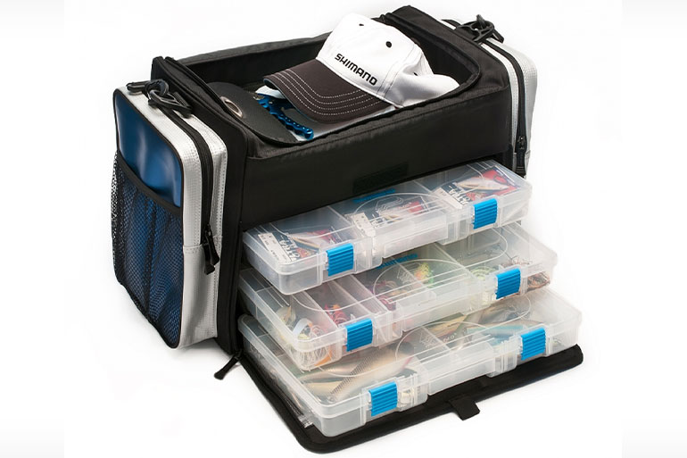 Shimano 360-18 Clear Plastic Adjustable Storage Tackle Boxes for sale online 