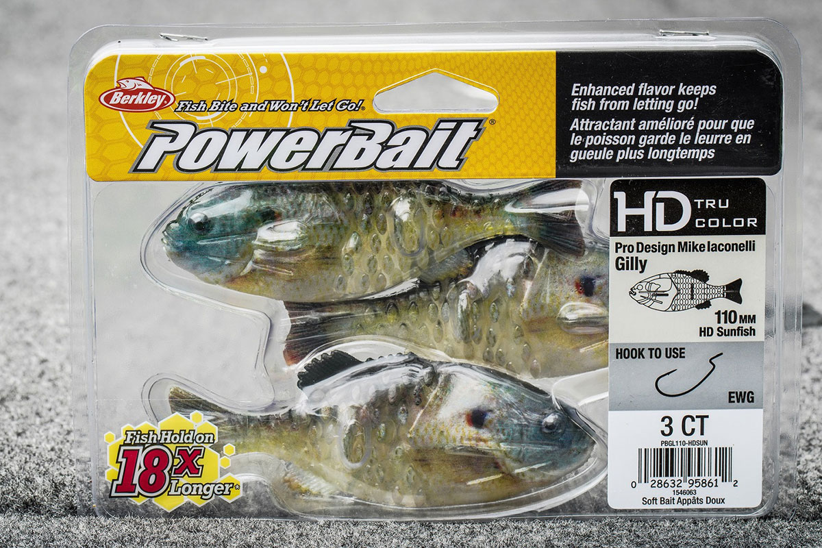 Berkley PowerBait Gilly, 110 mm, HD Sunfish