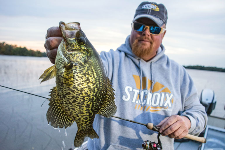 Springtime Crappies on the Upper Red