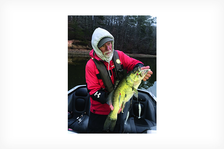 Big Largemouths Hit Umbrella Rigs