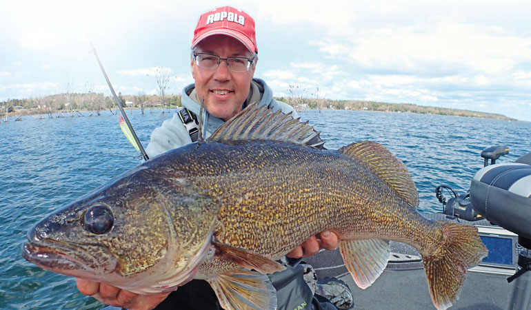 Perfect 10 Rogue for Windy Day Walleyes