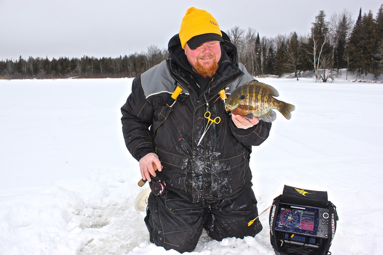 Use MarCum Underwater Eyes to Ice Late-Season 'Eyes