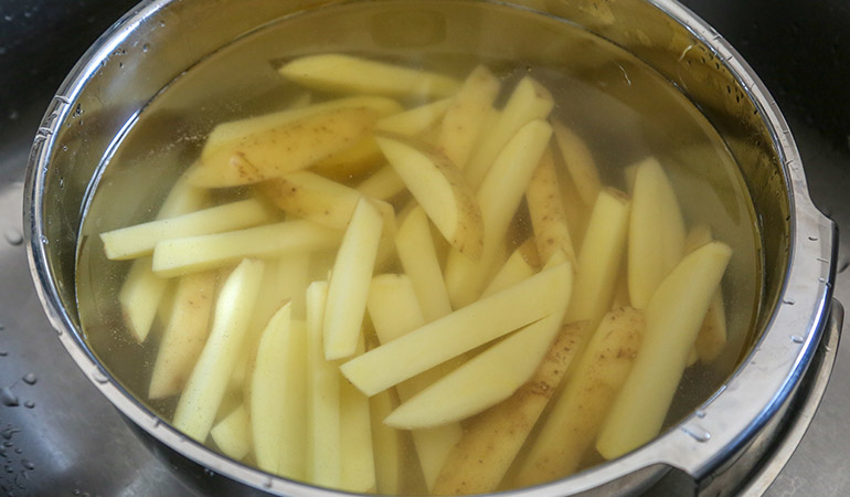 Catfish Dinner with Homemade Chips and Tartar Sauce Recipe