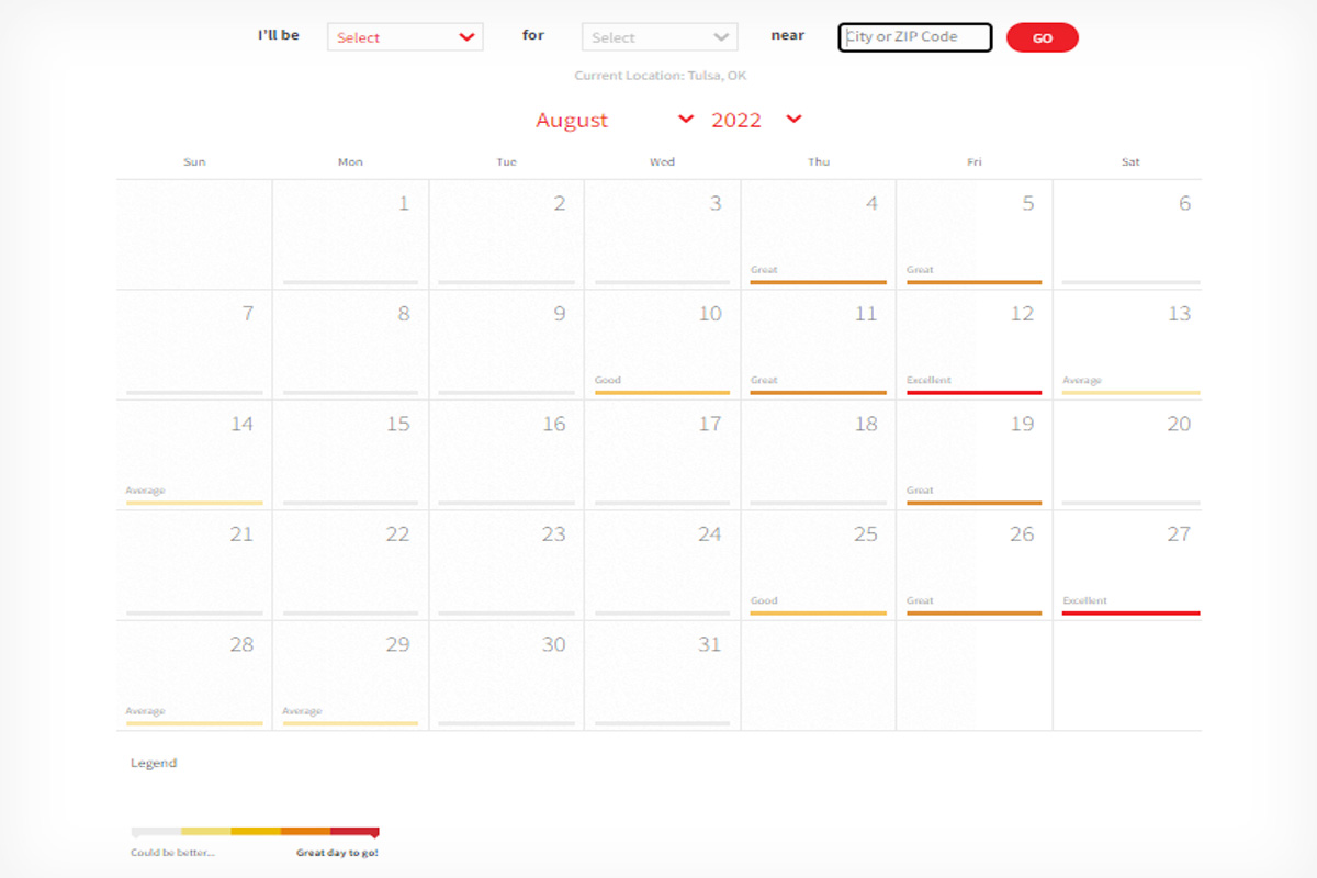 Bass Fishing Lunar Calendar Shopperji