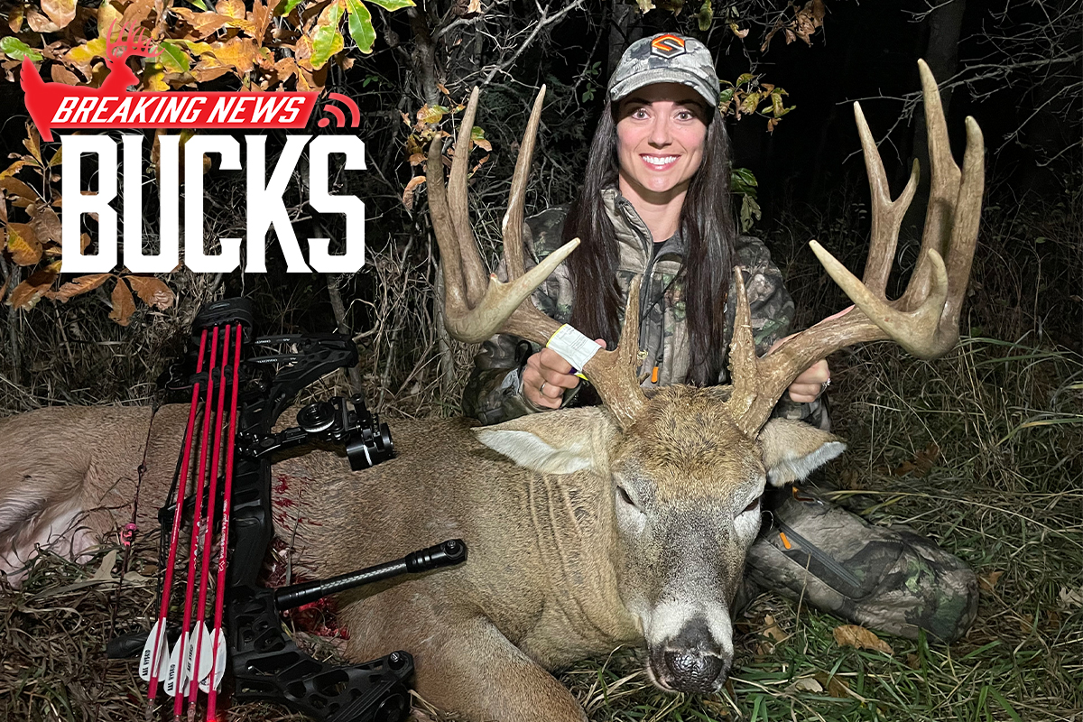 Iowa Bowhunter Self-Films Her Successful Hunt For Whopping Whitetail