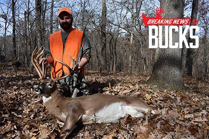 Missouri Hunter Shoots 25-point Ozark Giant with Limited Time to Hunt 