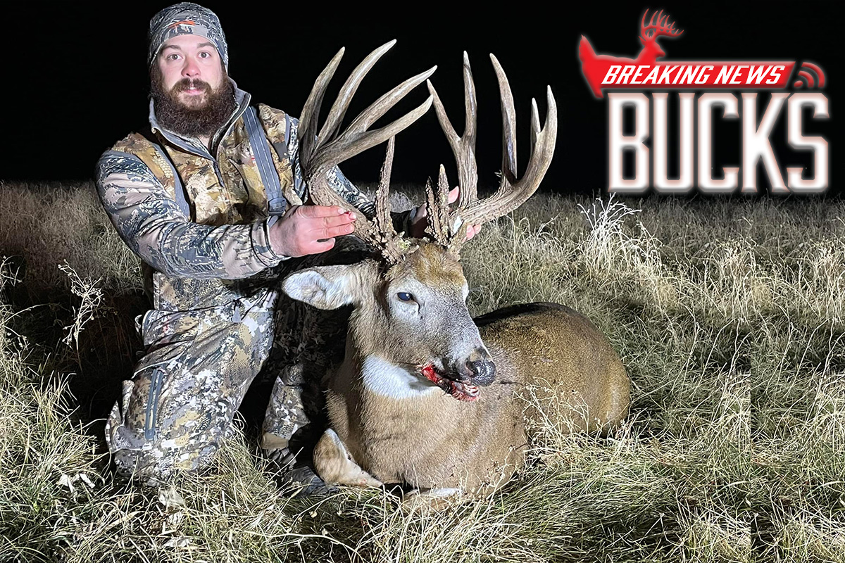 Unexpected Massive 207-inch Buck Found While Waterfowl Scouting