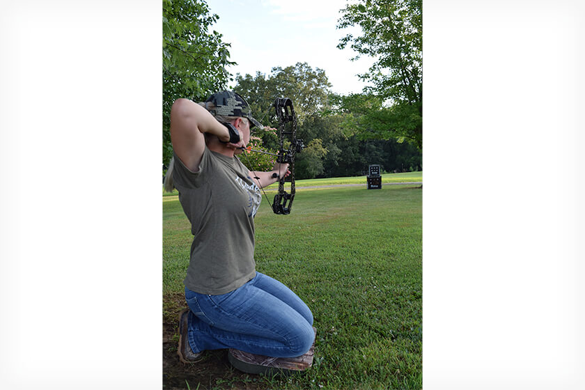 Archery coach Alli Armstrong Vaughn on practicing hunting situations