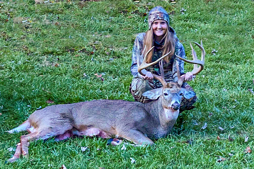 Advice from Dad Helped Crossbow Hunter Courtney Hatley Down an Ohio Giant