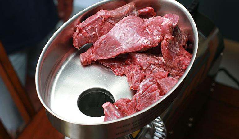 How to Grind Whitetail Deer Venison - North American Whitetail