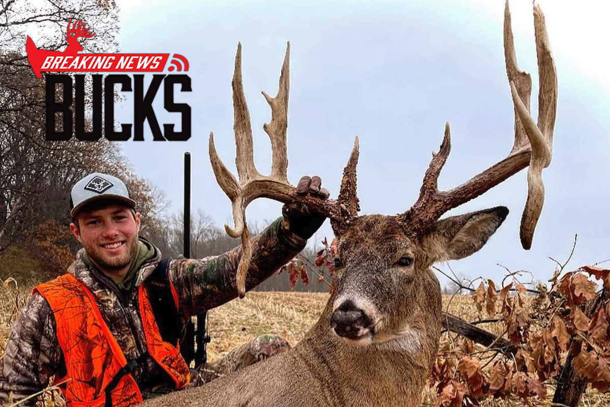 Ohio Hunter Puts Down a Double Drop-Tine Buck with His Ruger 350 Legend