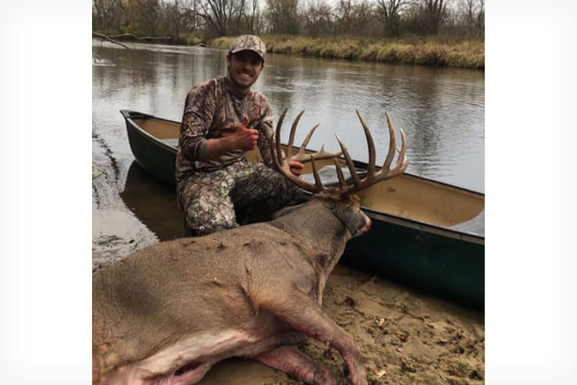 Potential New Wisconsin State Record Archery Typical Killed on 5-acre Property