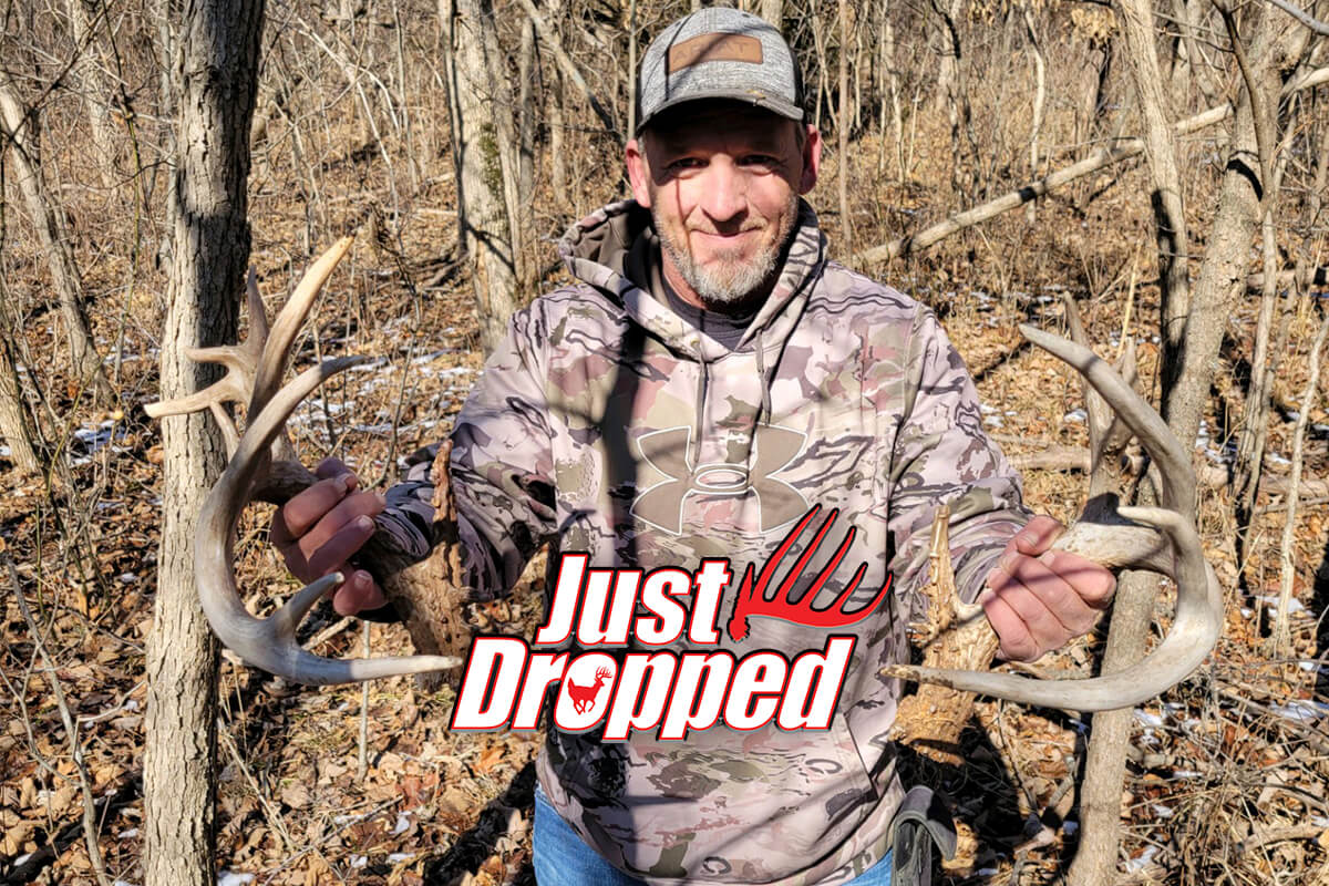 Two Brothers' Shed Hunting Strategy Yields Non-Typical Match Set in Missouri