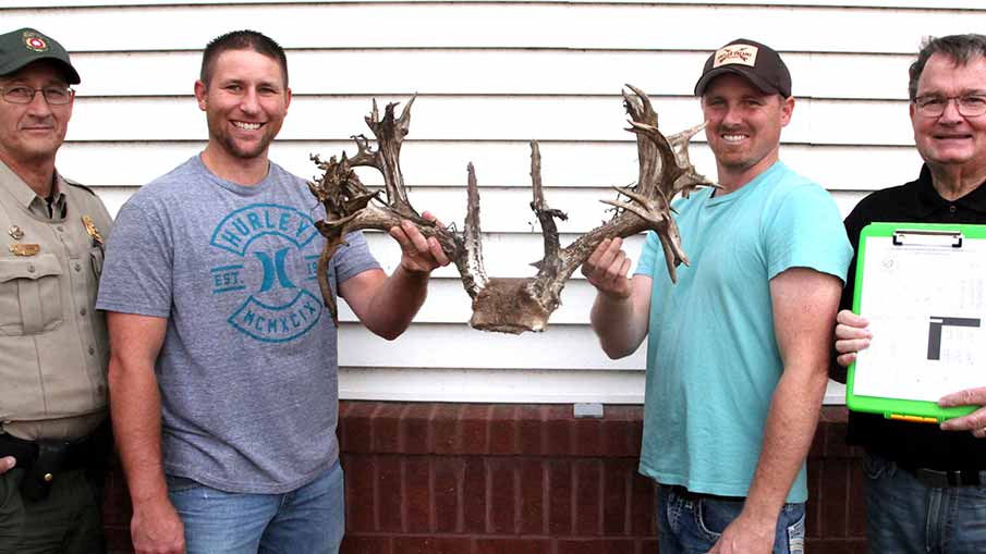 Possible State Record 47-Point Non-Typical Buck Recovered by Oklahoma Sportsmen