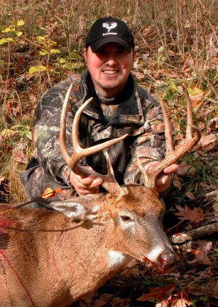 The author harvested this public land buck on city-owned ground that was open for bow hunting early.