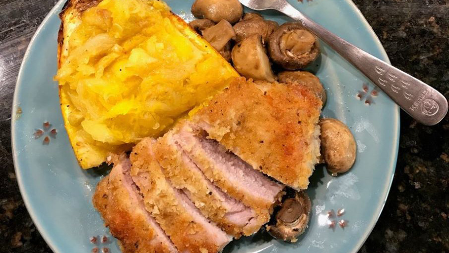 Crush Recipe: Parmesan Baked Pork Chops