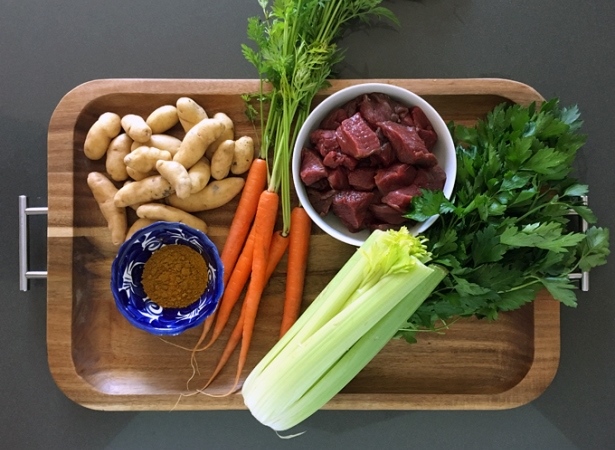 Curry Elk Venison Stew Recipe