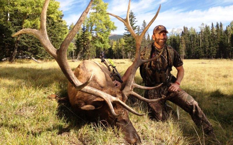 Cameron Hanes of “RMEF Team Elk” says being fit is a requirement of hunting elk.
