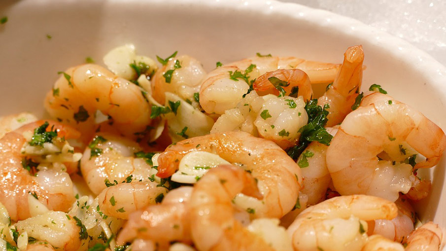 Shrimp Scampi with White Wine and Garlic Recipe