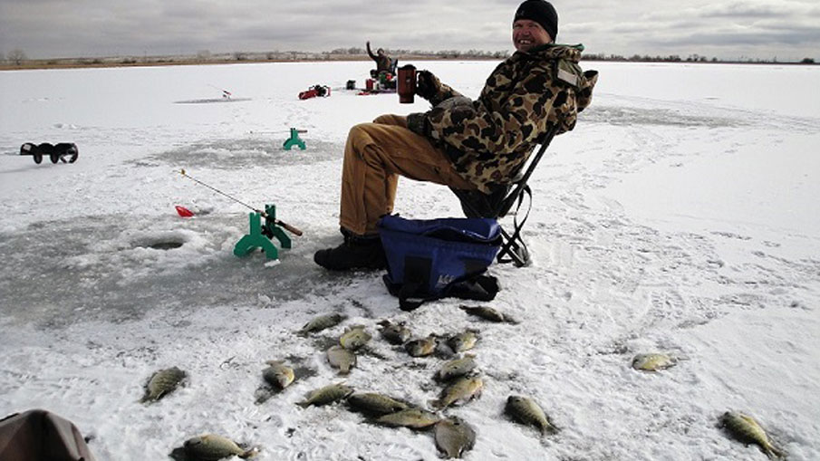 Basic Equipment Equals Fun Ice Fishing