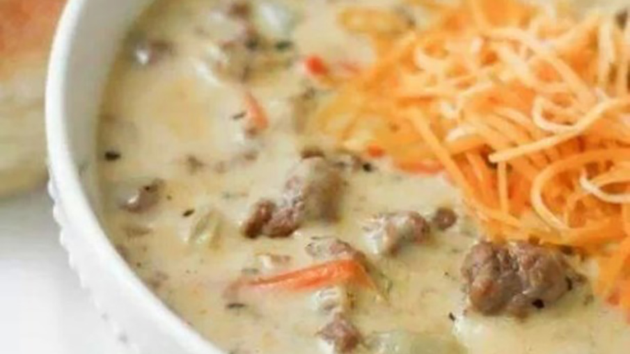 Venison Cheeseburger Soup Recipe